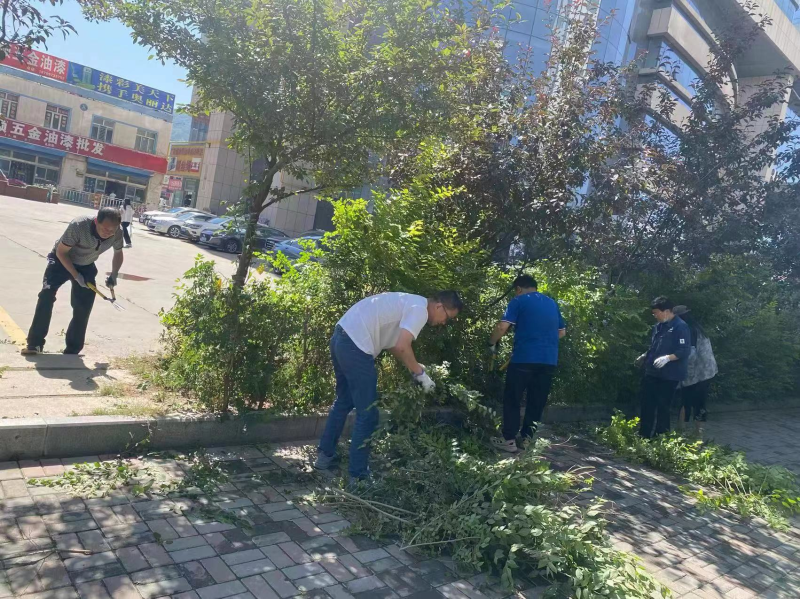 化工公司和書(shū)院公司聯(lián)合黨支部開(kāi)展 &ldquo;強(qiáng)作風(fēng) 重實(shí)踐 優(yōu)環(huán)境&rdquo;主題黨日活動(dòng)