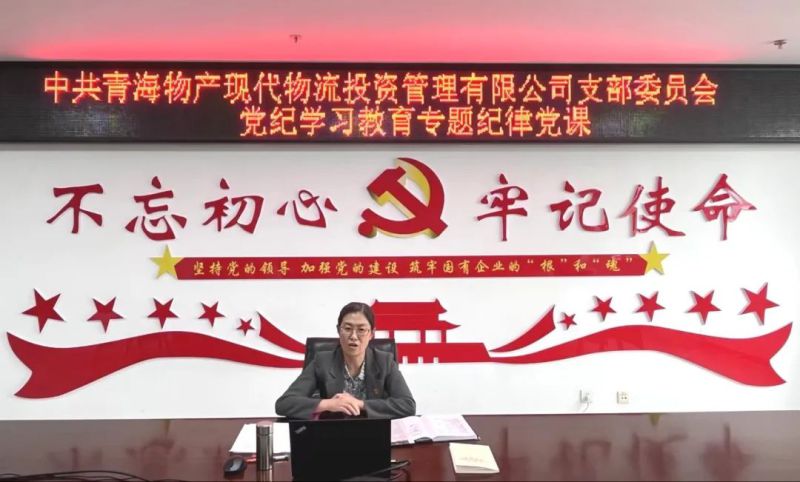 嚴明紀律作風 永葆政治本色&mdash;&mdash;集團黨委書記、董事長劉玲同志講授專題紀律黨課