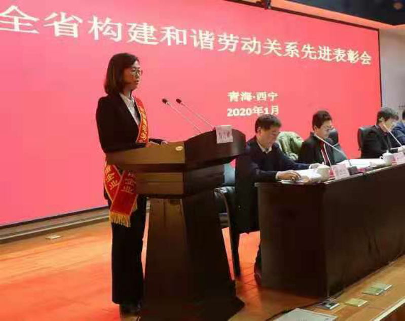 青海省物產集團有限公司榮獲全省模范勞動關系和諧企業(yè)榮譽稱號